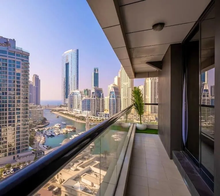 Escan Tower Marina View Apartment Dubai